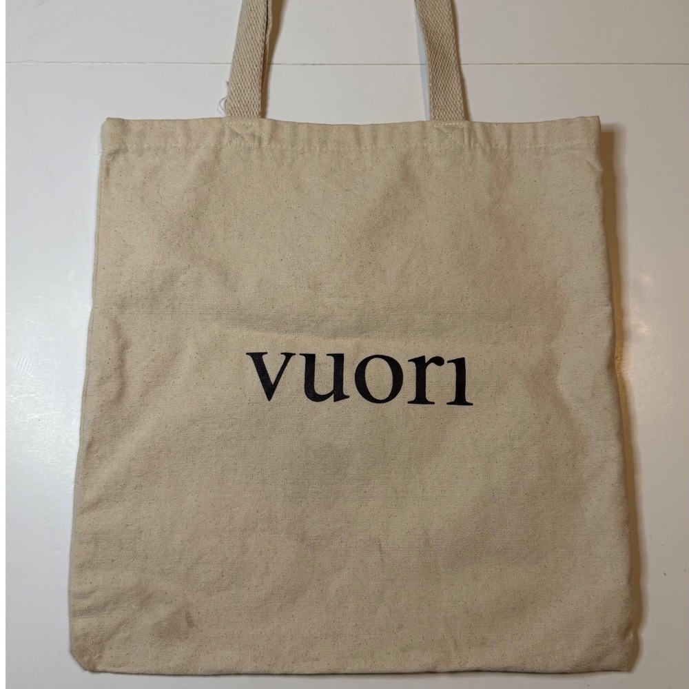 Vuori Tote Bag The Rise The Shine  Reusable Canvas Shopper
